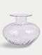 Medium Textured Scallop Glass Vase